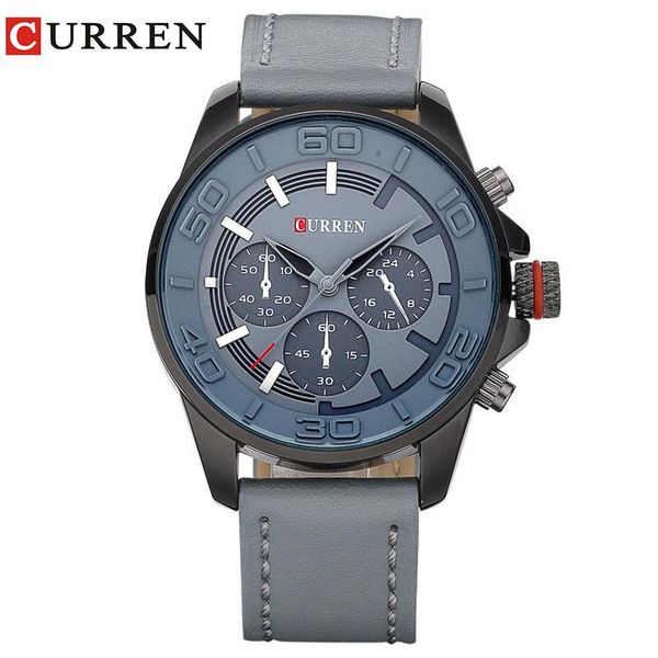 wristwatches curren fashion leather men watch brand design business for clock casual luxury wrist quartz army sport cool watches, Slivery;brown
wristwatches curren fashion leather men watch brand design business for clock casual luxury wrist quartz army sport cool watches, Slivery;brown