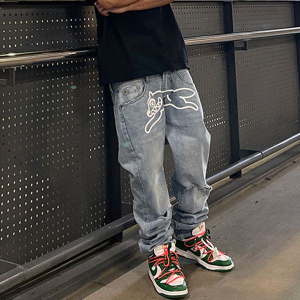 hole flying straight light blue mens denim trousers style washed ripped casual baggy jeans pants oversize
hole flying straight light blue mens denim trousers style washed ripped casual baggy jeans pants oversize