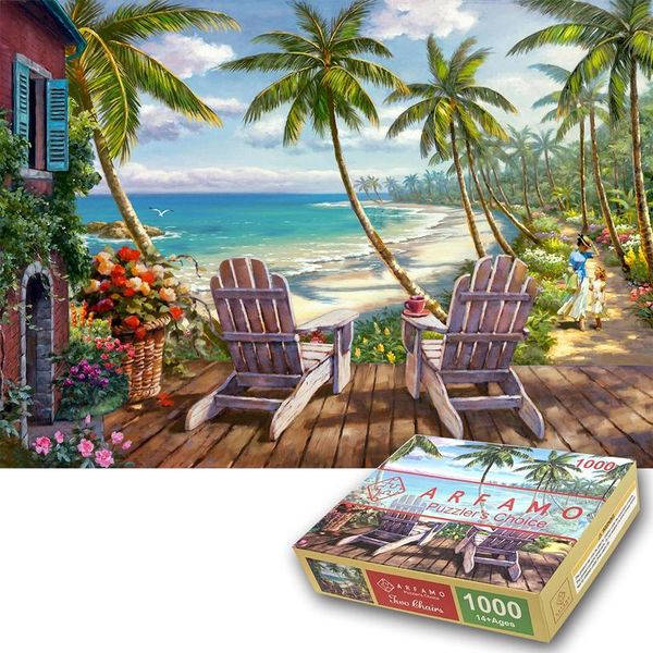 1000 pieces of wooden puzzles custom children's educational toys fun decompression beautiful scenery seaside lighthouse
1000 pieces of wooden puzzles custom children's educational toys fun decompression beautiful scenery seaside lighthouse