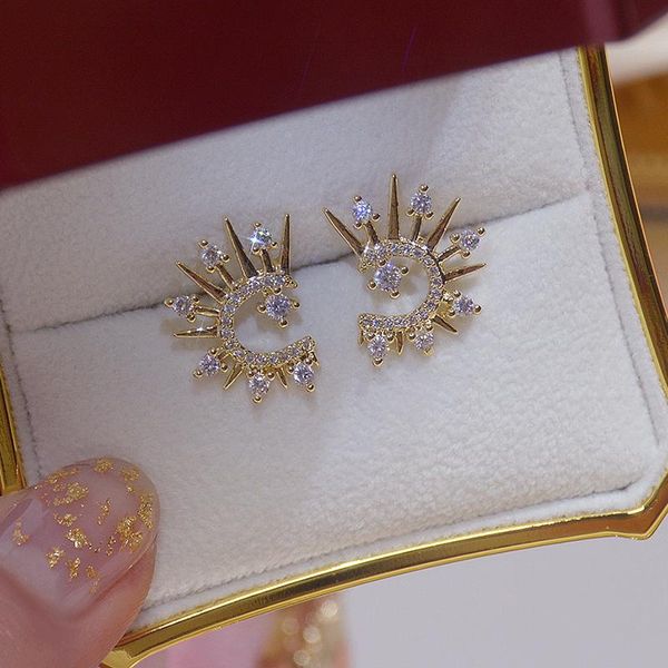 stud luxury cubic zircon cz sun shinning earrings for women japanese&korea style 14k gold plated, Golden;silver
stud luxury cubic zircon cz sun shinning earrings for women japanese&korea style 14k gold plated, Golden;silver