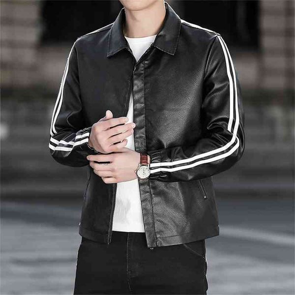 men's leather 2021 spring and autumn new style lapel slim fit handsome casual motorcycle jacket men's, Black;brown
men's leather 2021 spring and autumn new style lapel slim fit handsome casual motorcycle jacket men's, Black;brown