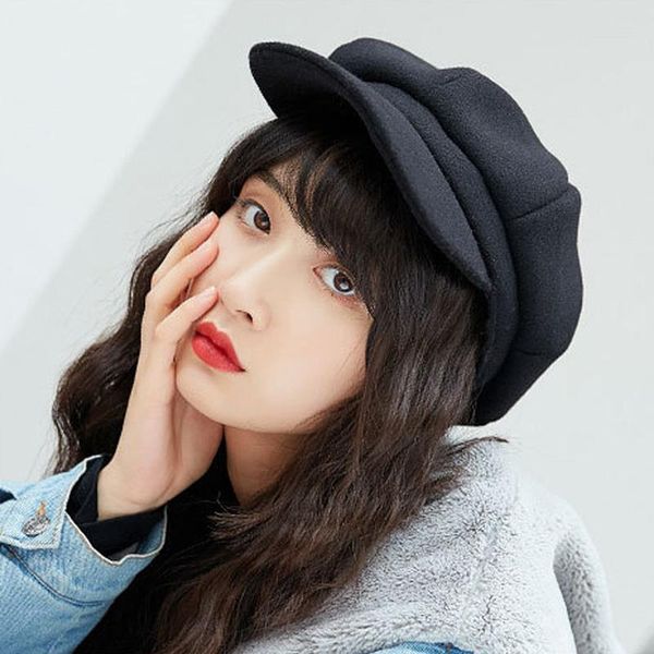 autumn winter sboy caps men and women warm tweed octagonal hat for male detective hats retro flat chapeau stingy brim, Blue;gray
autumn winter sboy caps men and women warm tweed octagonal hat for male detective hats retro flat chapeau stingy brim, Blue;gray