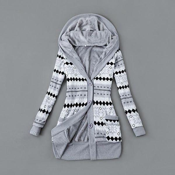 women's hoodies & sweatshirts autumn winter long knitting sweater coat women fashion hoodie sleeve warm buttons sweatshirt female outw, Black
women's hoodies & sweatshirts autumn winter long knitting sweater coat women fashion hoodie sleeve warm buttons sweatshirt female outw, Black
