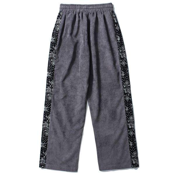 men's pants aolamegs sweatpants vintage totems side stripe letter embroidery streetwear autumn casual all-match baggy trousers oy1d, Black
men's pants aolamegs sweatpants vintage totems side stripe letter embroidery streetwear autumn casual all-match baggy trousers oy1d, Black