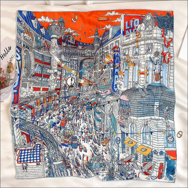 designer silk head scarfs for women silk scarf hand rolled edges 90 silk scarf neck foulard femme soie de marque de luxe q0828, Blue;gray
designer silk head scarfs for women silk scarf hand rolled edges 90 silk scarf neck foulard femme soie de marque de luxe q0828, Blue;gray