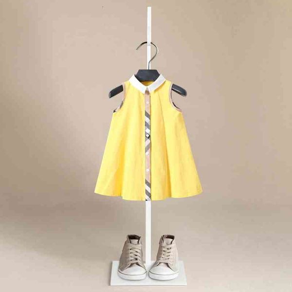 girls kids clothes summer brand girl dresses baby with plaid fille character princess children vestido clothing, Red;yellow
girls kids clothes summer brand girl dresses baby with plaid fille character princess children vestido clothing, Red;yellow