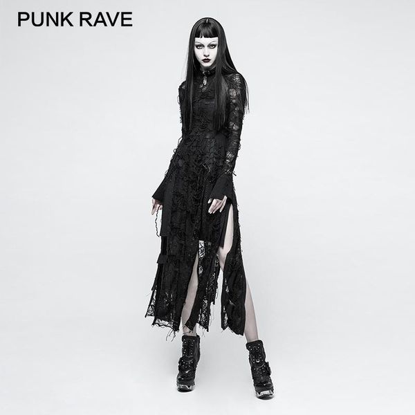 casual dresses punk rave gothic retro lace rope dress women steampunk long sleeve rock party club lady bandage clothes, Black;gray
casual dresses punk rave gothic retro lace rope dress women steampunk long sleeve rock party club lady bandage clothes, Black;gray