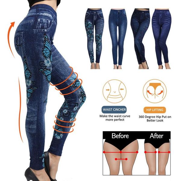 women's leggings floral fleece faux jeans women fitness winter slim thermal thick mom pants elastic workout push up plus size trouser, Black
women's leggings floral fleece faux jeans women fitness winter slim thermal thick mom pants elastic workout push up plus size trouser, Black
