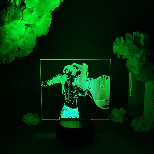 night lights anime attack on titan final season eren 3d hologram lighting effect manga lamp 7 color changing touch control nightlight
night lights anime attack on titan final season eren 3d hologram lighting effect manga lamp 7 color changing touch control nightlight