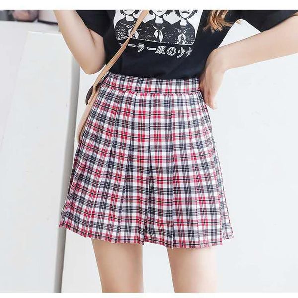 yoga outfits 2021 wild skirt korean version of the plaid high waist anti-light casual pleated a word, White;red
yoga outfits 2021 wild skirt korean version of the plaid high waist anti-light casual pleated a word, White;red