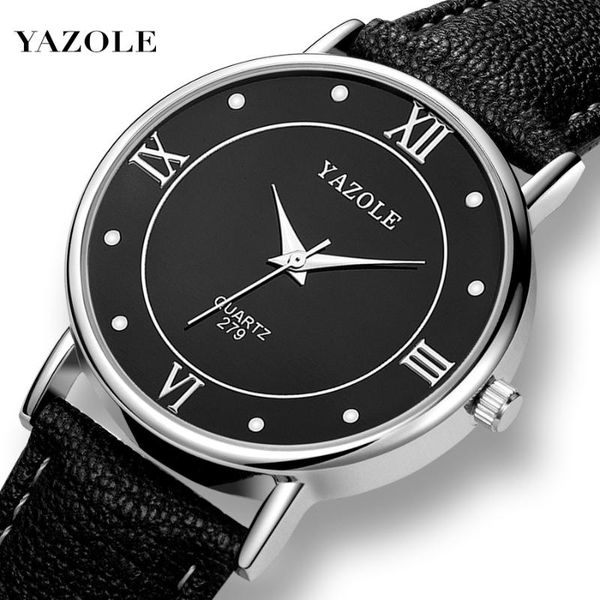 wristwatches yazole men quartz watch casual two hands man business soft leather strap male for chronograph relogio masculino, Slivery;brown
wristwatches yazole men quartz watch casual two hands man business soft leather strap male for chronograph relogio masculino, Slivery;brown