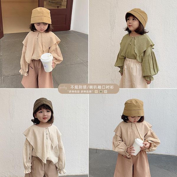 children contracted lovely long sleeve shirt 2021 spring and summer thin girls sweet shirts, White;black
children contracted lovely long sleeve shirt 2021 spring and summer thin girls sweet shirts, White;black