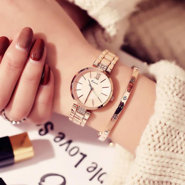 wristwatches 2021 brand watch for women gold bracelet round dress ladies crystal quartz wristwatch, Slivery;brown
wristwatches 2021 brand watch for women gold bracelet round dress ladies crystal quartz wristwatch, Slivery;brown