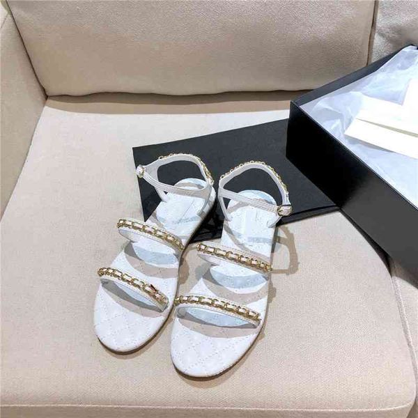 new summer shoes sapato feminino leather ankle-warp mental chain decora woman sandals open-toes flats, Black
new summer shoes sapato feminino leather ankle-warp mental chain decora woman sandals open-toes flats, Black