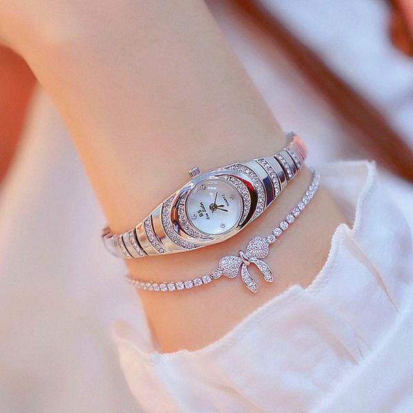 wristwatches women diamond watch silver snake band crystal stylish bracelet rhinestone charm bangle, Slivery;brown
wristwatches women diamond watch silver snake band crystal stylish bracelet rhinestone charm bangle, Slivery;brown