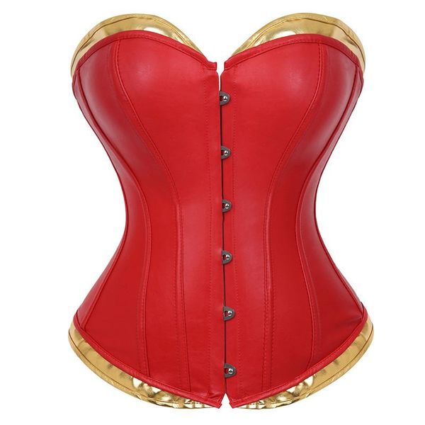 bustiers & corsets corset steampunk plus size and faux leather halloween for women lace up overbust red s-6xl, Black;white
bustiers & corsets corset steampunk plus size and faux leather halloween for women lace up overbust red s-6xl, Black;white