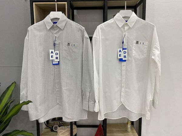 men's casual shirts 1:1 version ader error long sleeve striped shirt men women couple cotton high street hip hop oversize, White;black
men's casual shirts 1:1 version ader error long sleeve striped shirt men women couple cotton high street hip hop oversize, White;black