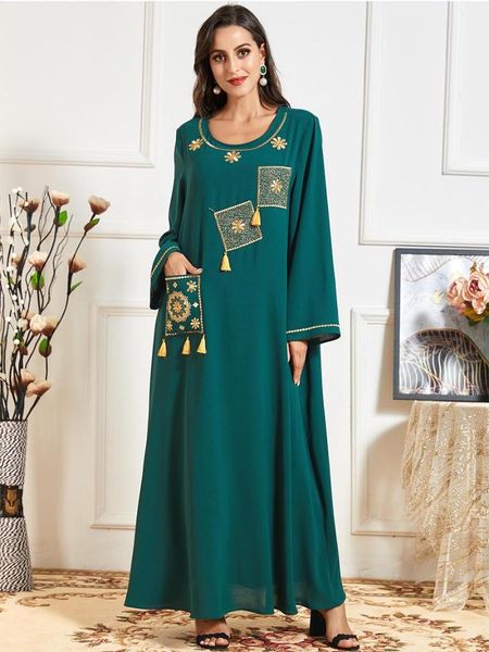 fashion autumn heavy industry embroidery women's dress temperament printing stitching pocket long sleeve casual ethnic clothing, Red
fashion autumn heavy industry embroidery women's dress temperament printing stitching pocket long sleeve casual ethnic clothing, Red