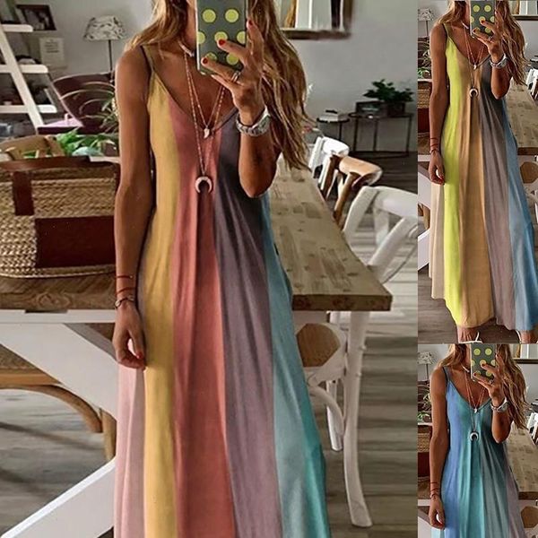 h30 women skirts casual loose strap colors summer boho bow camis maxi dress plus sizes big large dresses robe, Black
h30 women skirts casual loose strap colors summer boho bow camis maxi dress plus sizes big large dresses robe, Black
