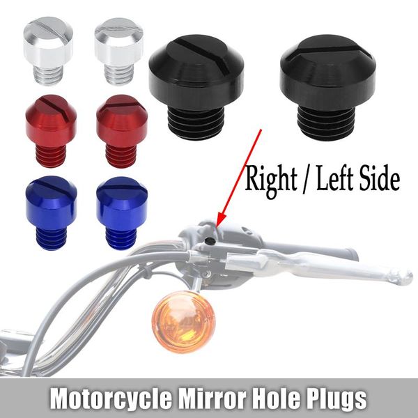 uxcell 2pcs 4pcs right side left m10x1.25 motorcycle universal mirror hole plugs screws rearview mirrors caps screw
uxcell 2pcs 4pcs right side left m10x1.25 motorcycle universal mirror hole plugs screws rearview mirrors caps screw