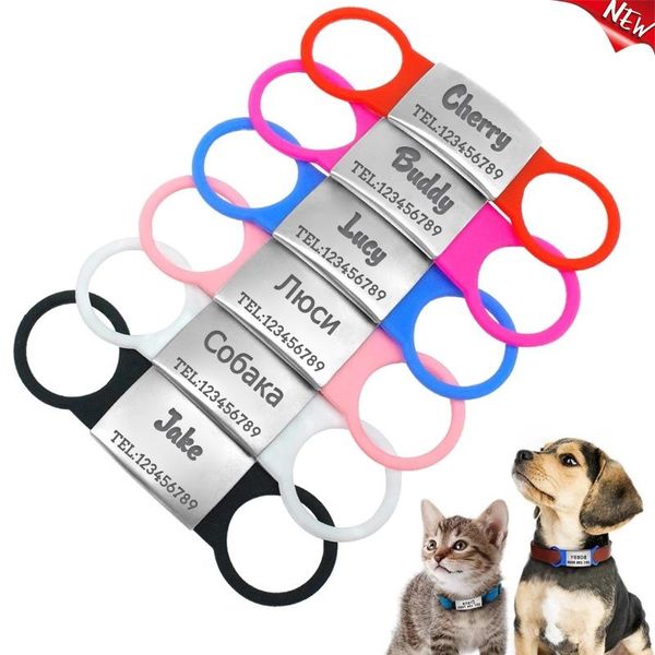 tensile rubber pet dog cat tag silicone stainless steel id engraved collar anti-lost nameplate tags for dogs tag,id card
tensile rubber pet dog cat tag silicone stainless steel id engraved collar anti-lost nameplate tags for dogs tag,id card