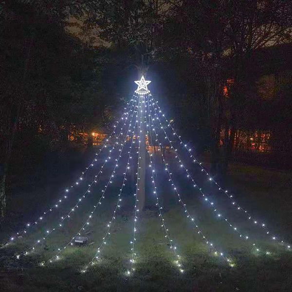strings waterfall christmas string lights with 350 led star hanging fairy curtain for party wedding outdoor decor water flow lamp
strings waterfall christmas string lights with 350 led star hanging fairy curtain for party wedding outdoor decor water flow lamp
