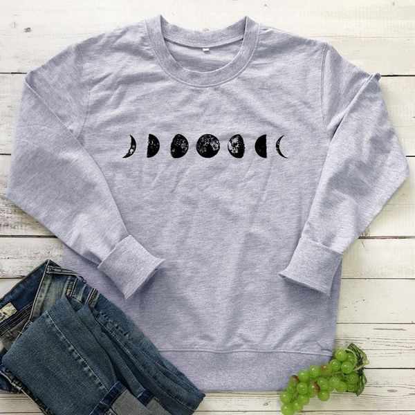 women's hoodies & sweatshirts moon phases 100% cotton sweatshirt aesthetic just a phase graphic pullover women mystical jumper, Black
women's hoodies & sweatshirts moon phases 100% cotton sweatshirt aesthetic just a phase graphic pullover women mystical jumper, Black