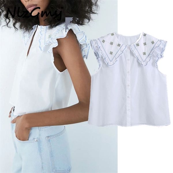 blouse women summer fashion printing ladies sleeveless o-neck chic girl sterrt wear 04 210628, White
blouse women summer fashion printing ladies sleeveless o-neck chic girl sterrt wear 04 210628, White