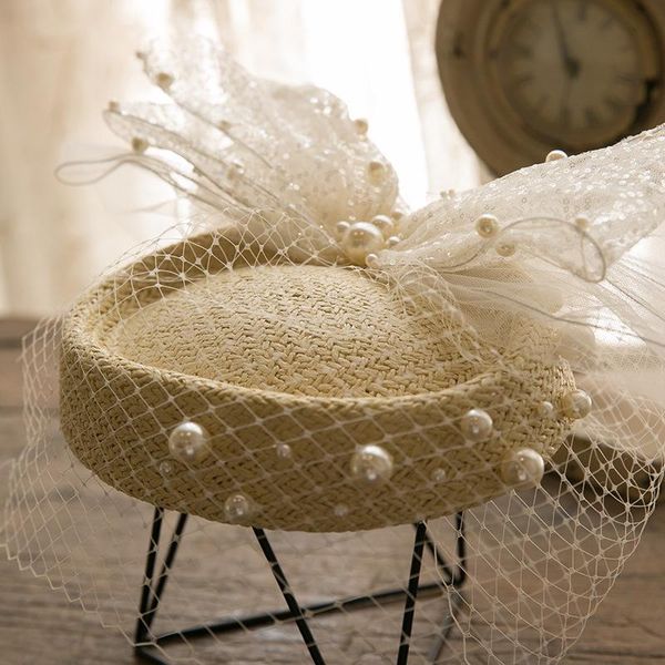 berets 202101-hy254 spring summer lace bowknot paper retro grace veil lady beret hat women leisure wedding, Blue;gray
berets 202101-hy254 spring summer lace bowknot paper retro grace veil lady beret hat women leisure wedding, Blue;gray