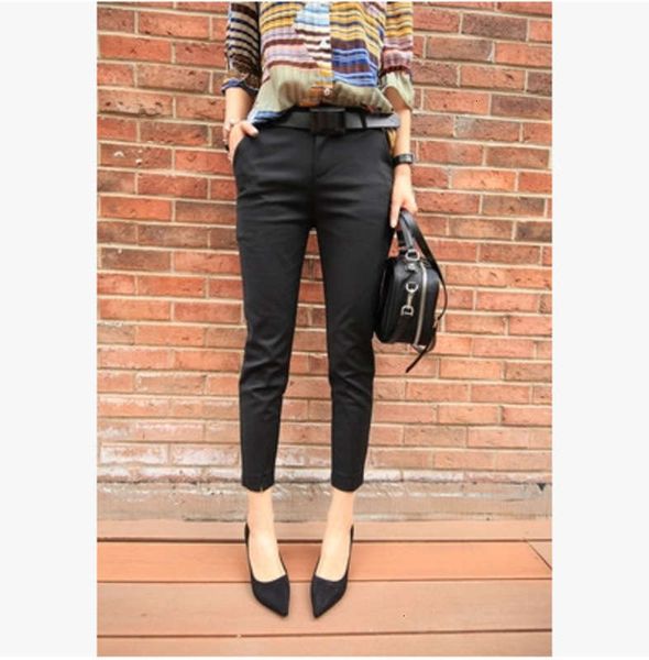 dresses spring and casual summer slim professional work pencil small foot suit capris women's ol pants trend, Black;gray
dresses spring and casual summer slim professional work pencil small foot suit capris women's ol pants trend, Black;gray