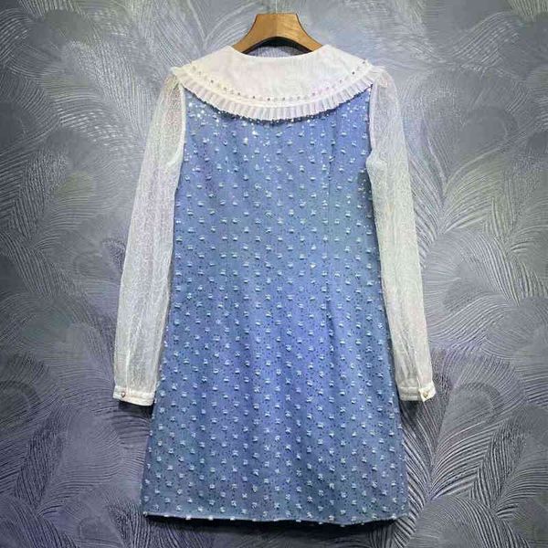 dress blue seqinyy white summer fashion design feminine track lace crystal beads mini casual sequins, Black;gray
dress blue seqinyy white summer fashion design feminine track lace crystal beads mini casual sequins, Black;gray