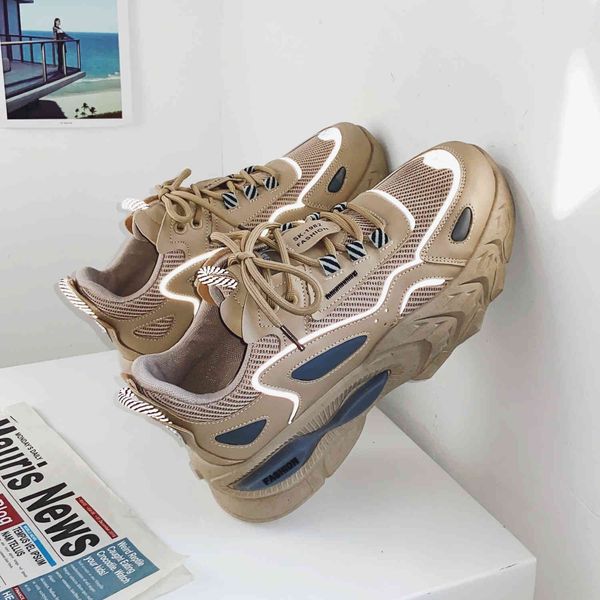 daddy shoes men's 2021 autumn korean fashion sports casual running, Black;white
daddy shoes men's 2021 autumn korean fashion sports casual running, Black;white