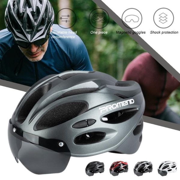 cycling caps & masks helmet ventilated road mountain bike washable lining with detachable magnetic goggles outdoor accessories, Black
cycling caps & masks helmet ventilated road mountain bike washable lining with detachable magnetic goggles outdoor accessories, Black