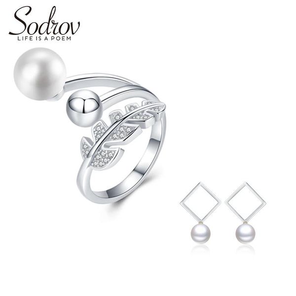 bracelet, earrings & necklace sodrov elegant 925 sterling silver white pearl jewelry sets for women ring, Black
bracelet, earrings & necklace sodrov elegant 925 sterling silver white pearl jewelry sets for women ring, Black