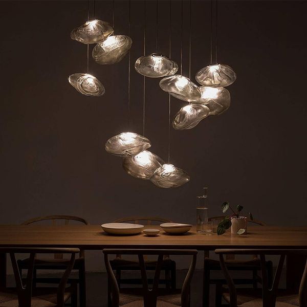 pendant lamps postmodern light luxury restaurant chandelier creative designer el bar duplex staircase decorative cloud glass lamp
pendant lamps postmodern light luxury restaurant chandelier creative designer el bar duplex staircase decorative cloud glass lamp