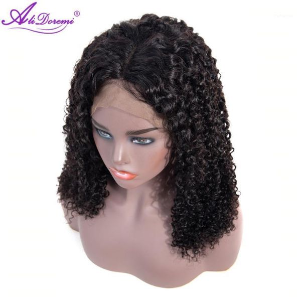 alidoremi mongolian kinky curly human hair wig with pre plucked hairline for women non remy 13*4 lace front wigs1, Black;brown
alidoremi mongolian kinky curly human hair wig with pre plucked hairline for women non remy 13*4 lace front wigs1, Black;brown
