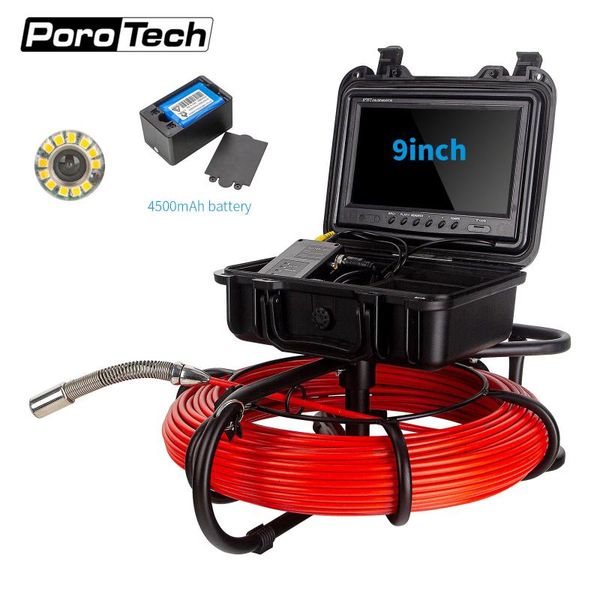 cameras wp9600fd professional sewer pipe camera 100ft flexible cable & waterproof probe self-balancing video recording function
cameras wp9600fd professional sewer pipe camera 100ft flexible cable & waterproof probe self-balancing video recording function