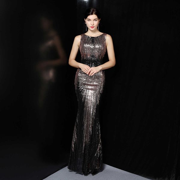 luxury evening dress 16561# fairy dream celebrity party evening long thin toast bride, Black;gray
luxury evening dress 16561# fairy dream celebrity party evening long thin toast bride, Black;gray