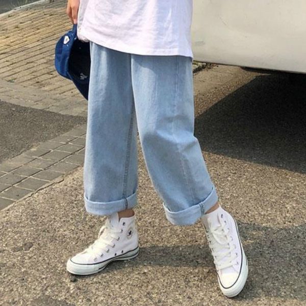 2011jeans women light blue black casual wide leg trousers loose vintage trendy retro daily sweet girls chic spring soft jean ulzzang
2011jeans women light blue black casual wide leg trousers loose vintage trendy retro daily sweet girls chic spring soft jean ulzzang