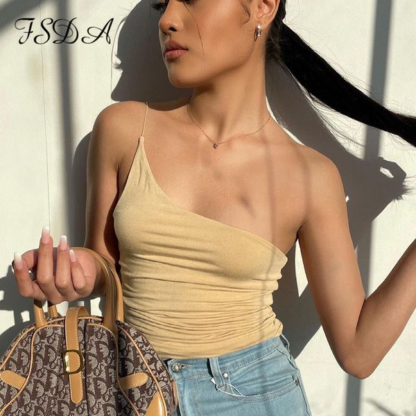 one shoulder khaki summer crop women backless spaghetti strap 2021 black backless casual white tank, Black;white
one shoulder khaki summer crop women backless spaghetti strap 2021 black backless casual white tank, Black;white