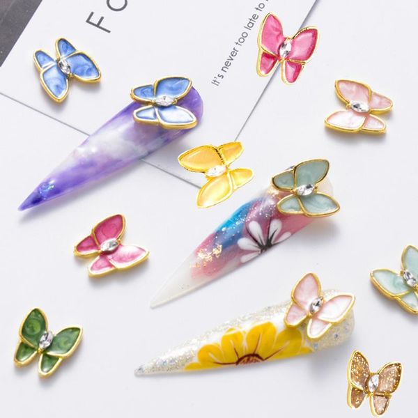 zircon butterfly nail jewelry rhinestones for manicure accessories charm diy gel polish design 3d decoration art1, Silver;gold
zircon butterfly nail jewelry rhinestones for manicure accessories charm diy gel polish design 3d decoration art1, Silver;gold