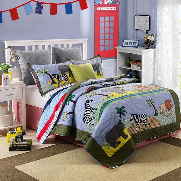 comforters & sets cartoon kids beddingset animals zebra elephant quilting quilts 2pcs set handmade patchwork cotton bed spread coverlets
comforters & sets cartoon kids beddingset animals zebra elephant quilting quilts 2pcs set handmade patchwork cotton bed spread coverlets