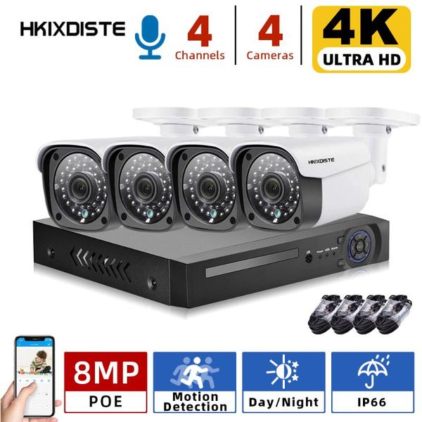 h.265 4ch 4k poe nvr kit security face detection cctv system audio record ai 8mp ip camera outdoor p2p video surveillance set wireless kits
h.265 4ch 4k poe nvr kit security face detection cctv system audio record ai 8mp ip camera outdoor p2p video surveillance set wireless kits