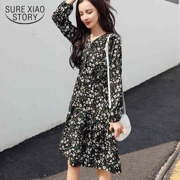 floral women casual long sleeve v-neck retro high waist for short-height girl mid-calf midi dress vestidos 8666 50 210417, Black;gray
floral women casual long sleeve v-neck retro high waist for short-height girl mid-calf midi dress vestidos 8666 50 210417, Black;gray