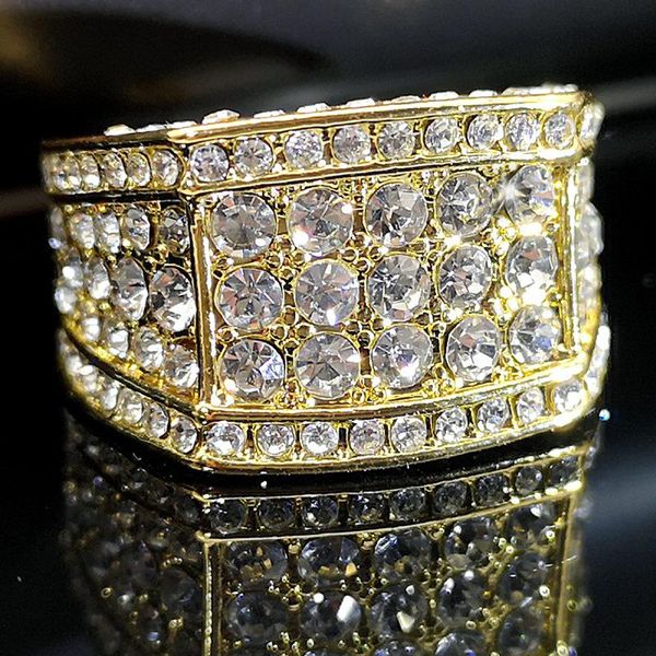 luxury male female white crystal ring charm gold color big engagement vintage round zircon wedding rings for women men, Slivery;golden
luxury male female white crystal ring charm gold color big engagement vintage round zircon wedding rings for women men, Slivery;golden