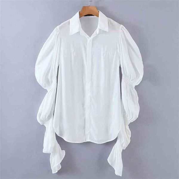 solid blouse shirt women lapel collar streetwear summer shirts long sleeve fashion blusas casual office chemise femme 210514, White
solid blouse shirt women lapel collar streetwear summer shirts long sleeve fashion blusas casual office chemise femme 210514, White