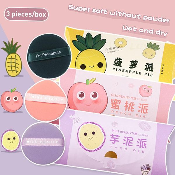 sponges, applicators & cotton 1pack=3pcs demon i'm pineapple pie / egg yolk cushion puff bb cream sponge soft double-sided use makeup t
sponges, applicators & cotton 1pack=3pcs demon i'm pineapple pie / egg yolk cushion puff bb cream sponge soft double-sided use makeup t