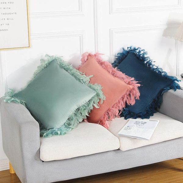 cushion/decorative pillow feather cushion cover home decor covers living room bedroom sofa decorative pillowcase 45x45cm shaggy fluffy
cushion/decorative pillow feather cushion cover home decor covers living room bedroom sofa decorative pillowcase 45x45cm shaggy fluffy