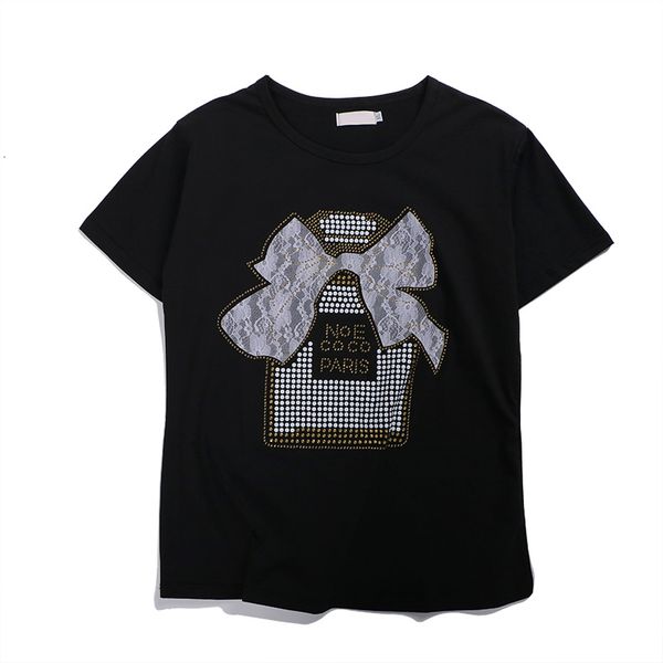 women's t-shirt summer fashion loose plus size black with rhinestones short-sleeved t-shirt female street casual drilling tee ugm6, White
women's t-shirt summer fashion loose plus size black with rhinestones short-sleeved t-shirt female street casual drilling tee ugm6, White