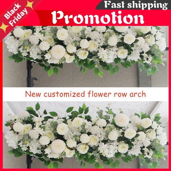 decorative flowers & wreaths 50/100cm diy wedding flower wall arrangement supplies silk peonies rose artificial row decor iron arch backdrop
decorative flowers & wreaths 50/100cm diy wedding flower wall arrangement supplies silk peonies rose artificial row decor iron arch backdrop